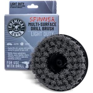 Chemical Guys ACC506 - Cepillo giratorio ligero para taladro multisuperficie (se adapta a cualquier