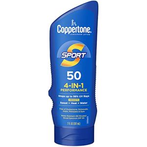 Protector solar deportivo Coppertone., SPF 50