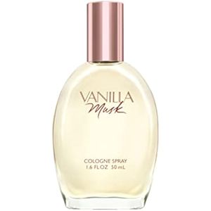 Vanilla Musk Spray de colonia, fórmula vegana, perfume, vainilla natural cálida y acogedora, 1.7