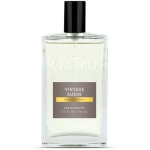 Cremo Vintage Suede (Reserve Collection) Colonia Spray, una combinación de musgo blanco, ámbar rico