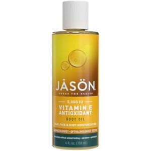 Aceite Jason Vitamin E 5,000 IU, nutrición para todo el cuerpo, 4 onzas