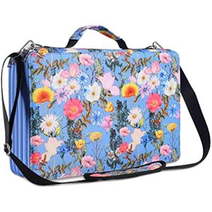 Shulaner Estuche organizador de 500 ranuras para lápices de colores con cremallera, gran capacidad,