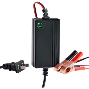 OMT - Cargador y mantenedor de batería de 12 V, juego multiusos para cargar barcos, motocicletas,