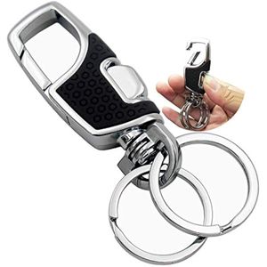 Lancher Llavero con (2 llaveros adicionales y caja de regalo) llavero de coche resistente para