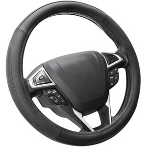 SEG Direct funda universal para volante de automóvil, de cuero de microfibra, 15 pulgadas