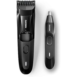 MANSCAPED® El dúo de aseo facial contiene: el recortador de barba de precisión prémium Beard Hedger™