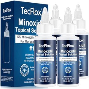 Minoxidil - 5% de minoxidil para hombres con biotina, minoxidil para mujeres, aceite de crecimiento
