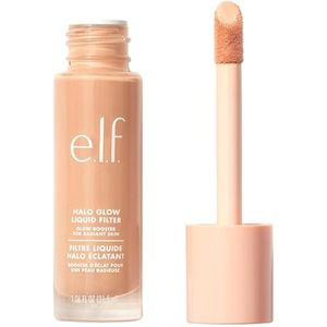 e.l.f. Filtro líquido Halo Glow, potenciador de tez para un aspecto brillante y de enfoque suave,