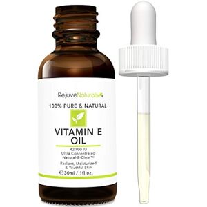 Aceite de vitamina E - 100% puro y natural, 42,900 UI. Repara la piel seca y dañada de cirugía y