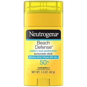 Protección solar de playa, de Neutrogena, Stick SPF 50+