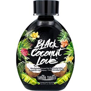 Tanning Paradise Loción bronceadora Black Coconut Love | Aceite de coco | Desafiante a la edad |