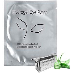 Kit de 110 pares de parches de gel de extensión de pestañas, extensión de pestañas sin pelusa debajo