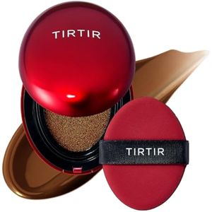 TIRTIR Mask Fit Red Cushion Foundation | Full coverage, Weightless, Skin fit, Satin Glow Finish,