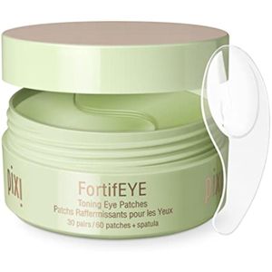 Pixi FortifEYE - Parches reafirmantes de hidrogel para debajo de los ojos, parches de colágeno para