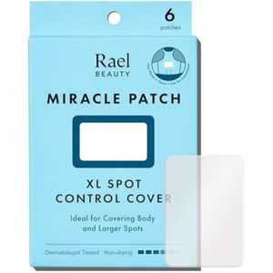 Rael Parches para espinillas, cubierta de control de manchas Miracle XL, parches hidrocoloides para