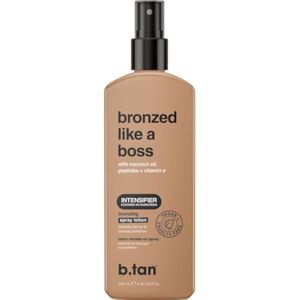 b.tan Loción bronceadora solar en aerosol | Bronzed Like a Boss - Acelerador de loción bronceadora