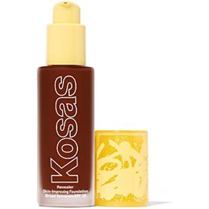 Kosas Revealer - Base de maquillaje que mejora la piel con protección SPF 25, hidrata, ilumina,