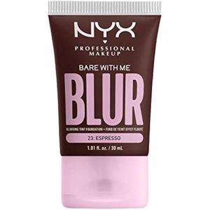 NYX PROFESSIONAL MAKEUP Bare With Me Blur Skin Tint - Base de maquillaje con matcha, glicerina y