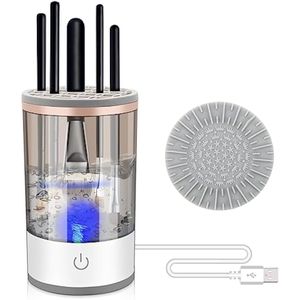 Nueva máquina eléctrica del limpiador del cepillo del maquillaje de la mejora, limpiador automático