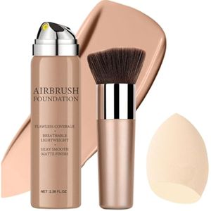 Aerógrafo, base de maquillaje en aerosol, base de maquillaje impermeable de larga duración para