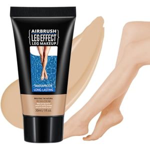 Maquillaje de piernas impermeable, piernas lisas, desvanece el color de la piel de las piernas,