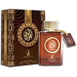 Wow Oud Eau de Parfum de 3.4 oz – Perfume rico y exótico Oud con Acuerdos Ahumados Dulces Amaderados