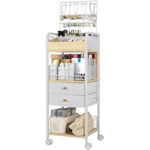 YGJT Organizador de maquillaje, organizador de cosméticos para el cuidado de la piel con cajones,