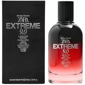 Zara Extreme 9.0 Heritage Selection Colonia fr Hombres EDT 100 ML (3.4 FL OZ)