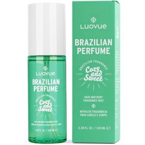 Perfume brasileño para mujer: fragancia brasileña de larga duración, fragancia natural dulce y
