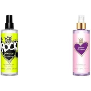 Vera Wang Rock Princess and Princess Hair &amp; Body Mist paquete de 8.0 onzas y 8.4 onzas