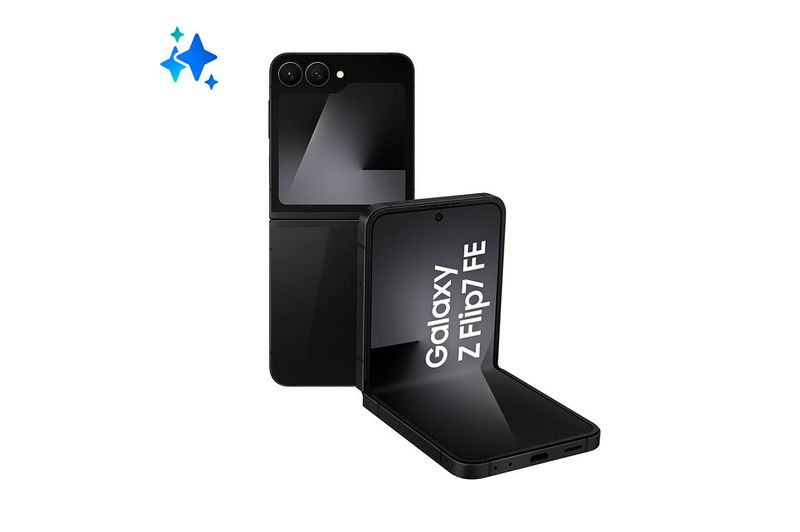 Celular-Samsung-Galaxy-Z-Flip7-FE-256GB-Negro---Galaxy-A15-de-Regalo