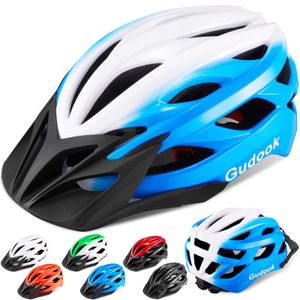 Gudook Cascos de bicicleta para hombres – Casco de bicicleta para adultos – Casco de ciclismo