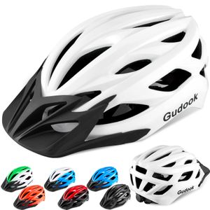 Gudook Cascos de bicicleta para hombres – Casco de bicicleta para adultos – Casco de ciclismo