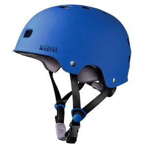 OutdoorMaster - Casco de patineta o bicicleta, con dos forros extraíbles y ventilación, para varios