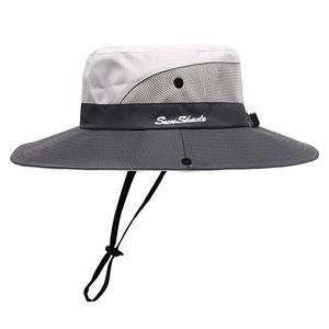 Sombrero de verano para mujer, sombrero de playa de ala ancha, sombrero de protección UV, sombrero