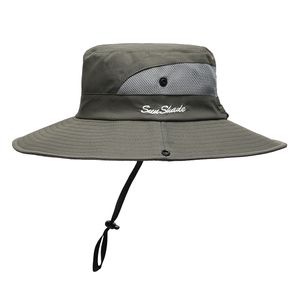 Sombrero de verano para mujer, sombrero de playa de ala ancha, sombrero de protección UV, sombrero