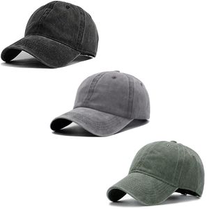 Gorra de béisbol unisex con diseño vintage desgastado y ajustable para papá