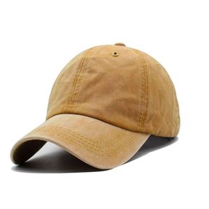 Gorra de béisbol unisex con diseño vintage desgastado y ajustable para papá
