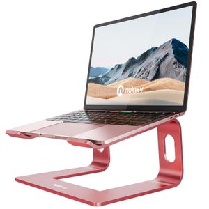 Nulaxy Soporte ergonómico desmontable de aluminio para computadora portátil, soporte para
