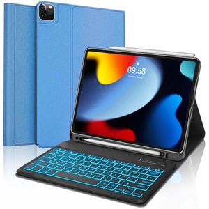 Funda de teclado para iPad Air 13 (M3/M2, 2025/2024), teclado para iPad Pro de 12.9 pulgadas, funda
