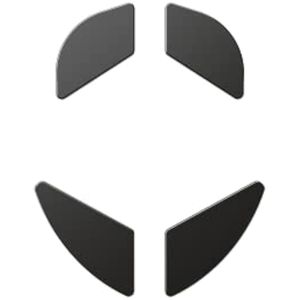 Glorious Patines y flotadores para el modelo O/O (Minus)/O2 - Pies de cerámica pulida para el modelo