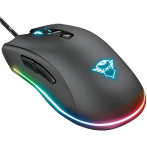 Mouse GXT 900 Qudos, 100-15000 DPI, 7 botones programables, iluminación LED RGB ajustable, memoria