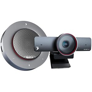 WyreStorm Sistema de videoconferencia de audio y video Ultra HD todo en uno, cámara web 4K con marco