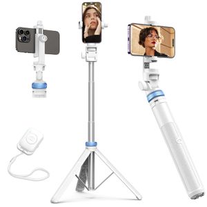 Kaiess Trípode para iPhone de 62 pulgadas, trípode para selfie stick y trípode para teléfono con