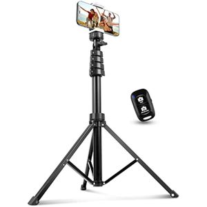 Kit de accesorios para trípode de teléfono de 62 pulgadas, soporte de trípode para cámara Aureday y