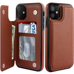 LETO Funda para iPhone 12 Pro Max, funda tipo cartera de piel con tapa y diseños de flores de moda