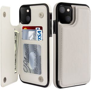 LETO Funda para iPhone 12 Pro Max, funda tipo cartera de piel con tapa y diseños de flores de moda