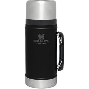 Stanley Classic Legendary Classic - Tarro de comida clásico de 1 cuarto de galón negro mate