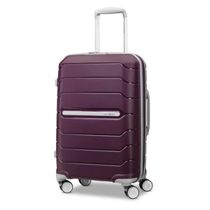 Samsonite Freeform – Maleta rígida, expandible con ruedas dobles giratorias, Negro -