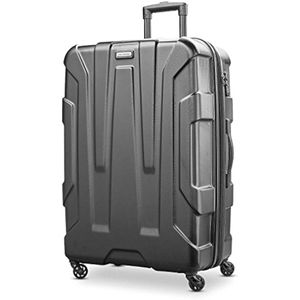 Samsonite - Maleta rígida expandible Centric con ruedas giratorias, Negro), 102690-1041